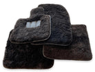 Genuine Sheepskin Floor Mats Bentley Flying Spur (2005-2013) Er56 Design Brand - AutoWin