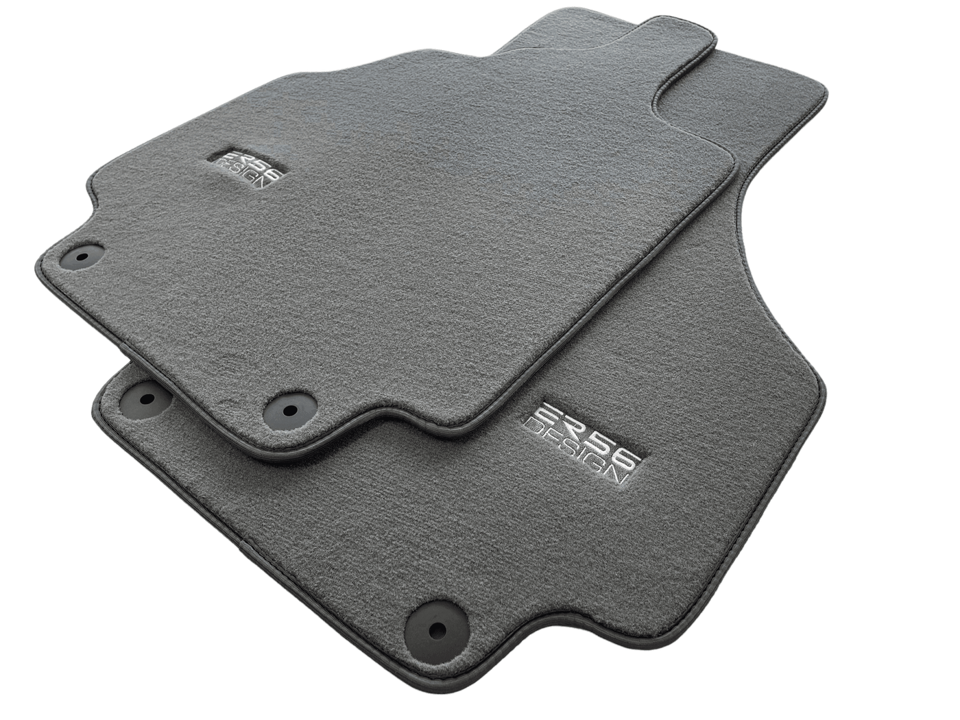 Gray Floor Mats for Audi R8 2007-2015 ER56 Design - AutoWin