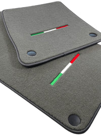 Gray Floor Mats For Ferrari 599 Coupe 2006-2012 Italian Edition - AutoWin