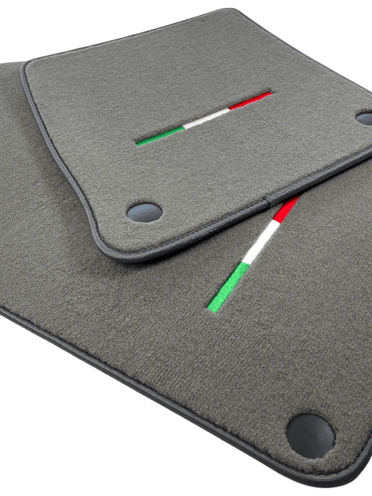 Gray Floor Mats For Ferrari 599 Coupe 2006-2012 Italian Edition - AutoWin