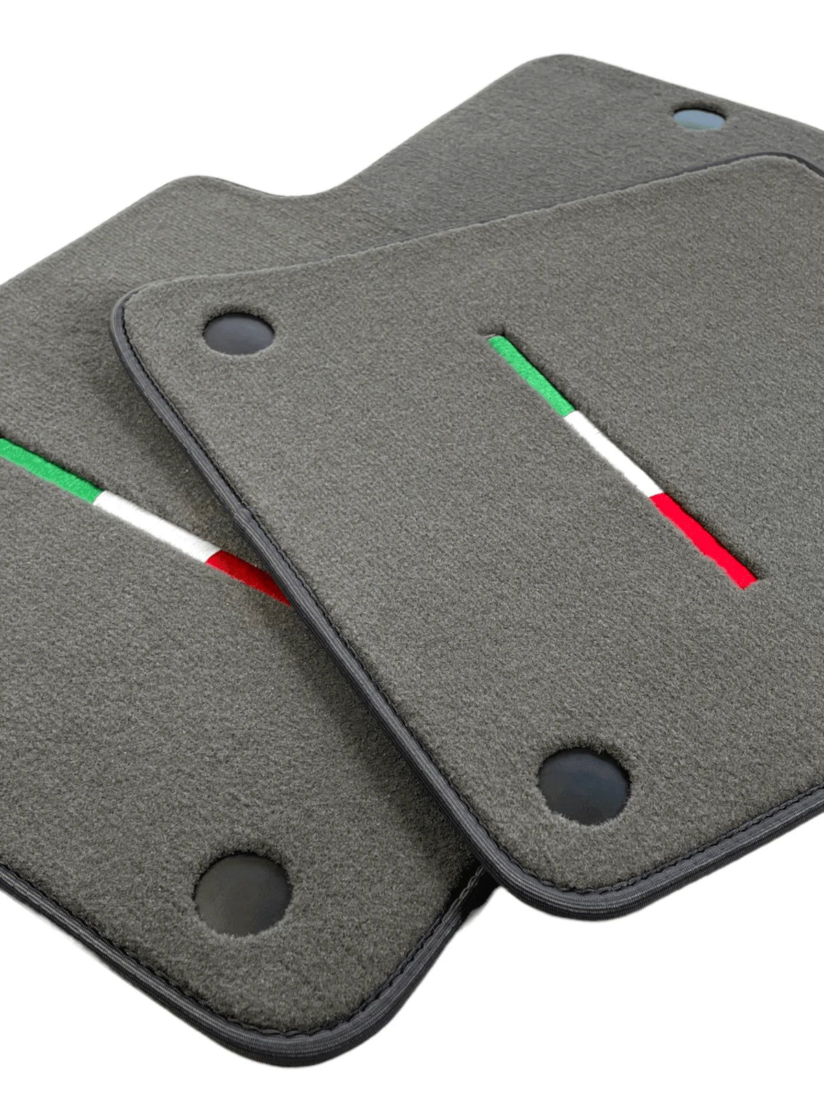 Gray Floor Mats For Ferrari 599 Coupe 2006-2012 Italian Edition - AutoWin