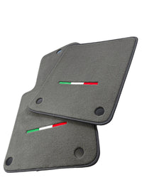 Gray Floor Mats For Ferrari 599 Coupe 2006-2012 Italian Edition - AutoWin