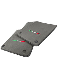 Graue Autofußmatten für Ferrari 612 Scaglietti 2005-2011 Italienische Edition - AutoWin