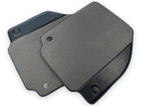 Gray Floor Mats For Ferrari F8 Spider 2019-2022 With Carbon Fiber Leather - AutoWin