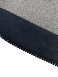 Gray Floor Mats For Ferrari F8 Tributo 2019-2022 With Alcantara Leather - AutoWin