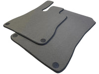 Gray Floor Mats For Mercedes-Benz R129 (1989-2001) Black Trim - AutoWin