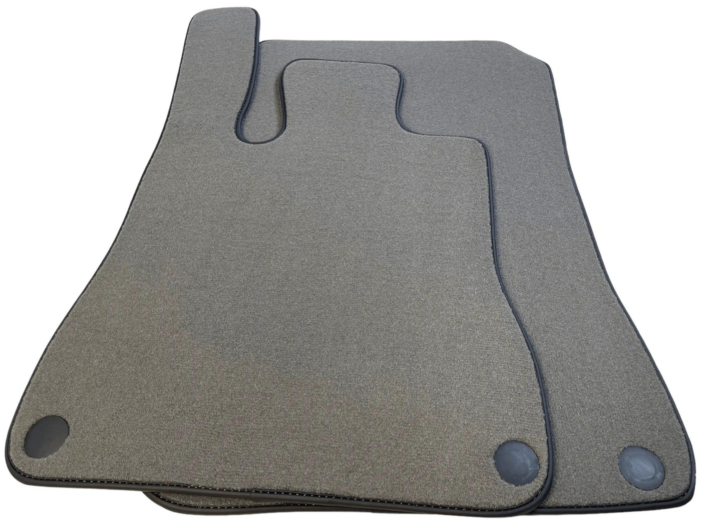 Gray Floor Mats For Mercedes-Benz R129 (1989-2001) Black Trim - AutoWin