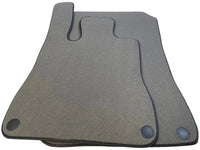 Gray Floor Mats For Mercedes-Benz R170 (1996-1998) Black Trim - AutoWin