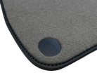 Gray Floor Mats For Mercedes-Benz R170 (1996-1998) Black Trim - AutoWin