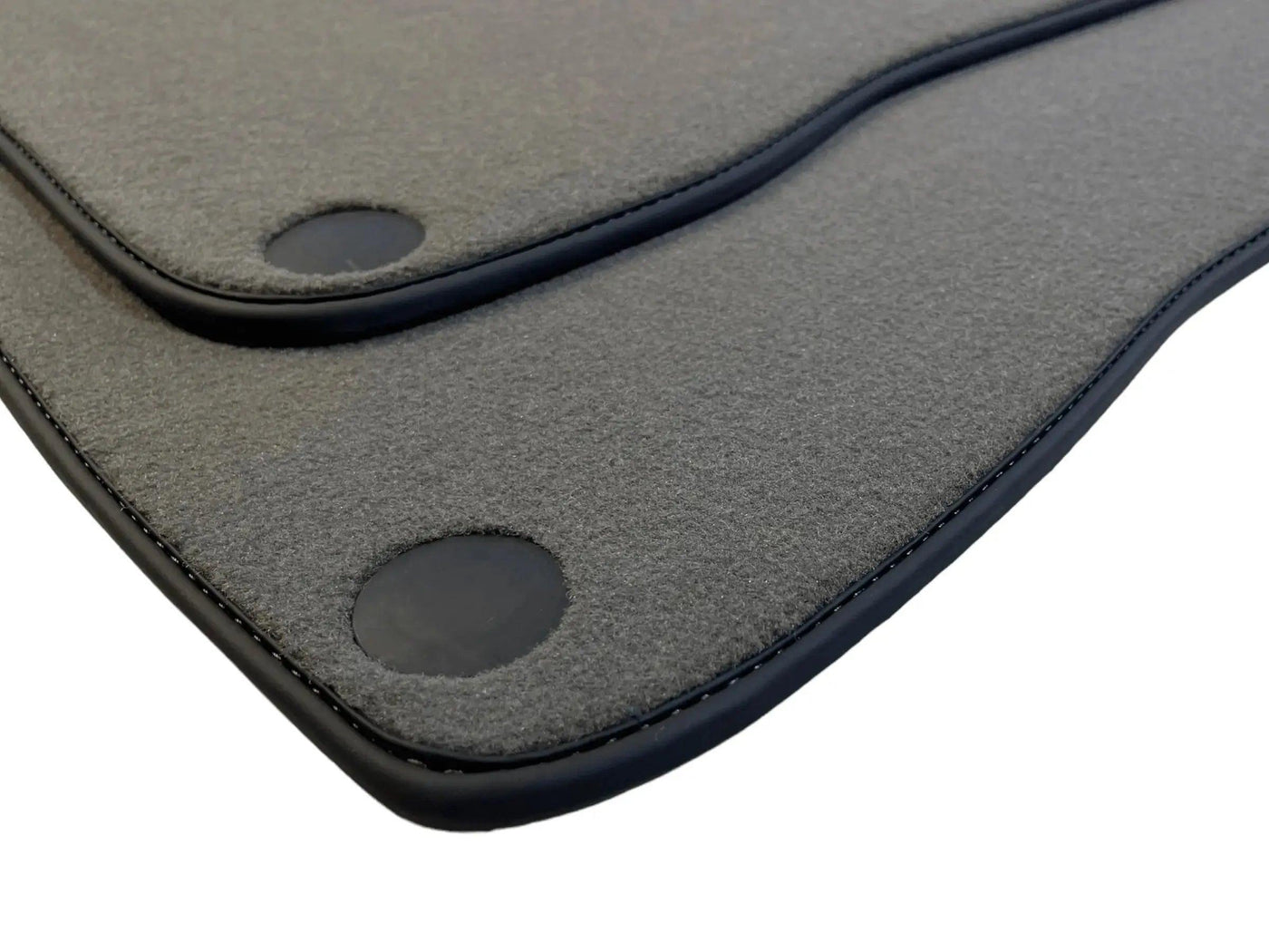 Gray Floor Mats For Mercedes-Benz R170 (1998-2000) Black Trim - AutoWin