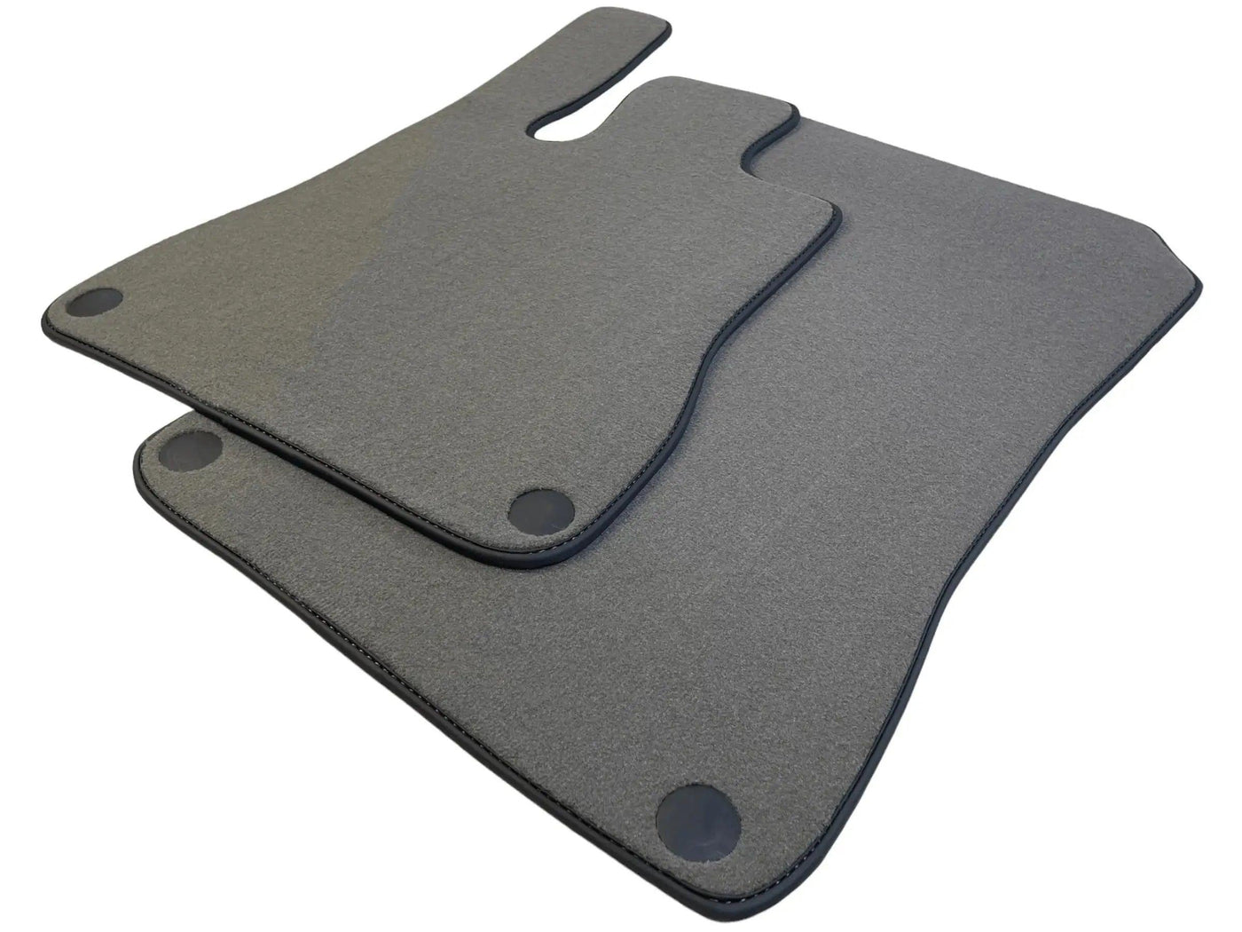 Gray Floor Mats For Mercedes-Benz R170 (1998-2000) Black Trim - AutoWin