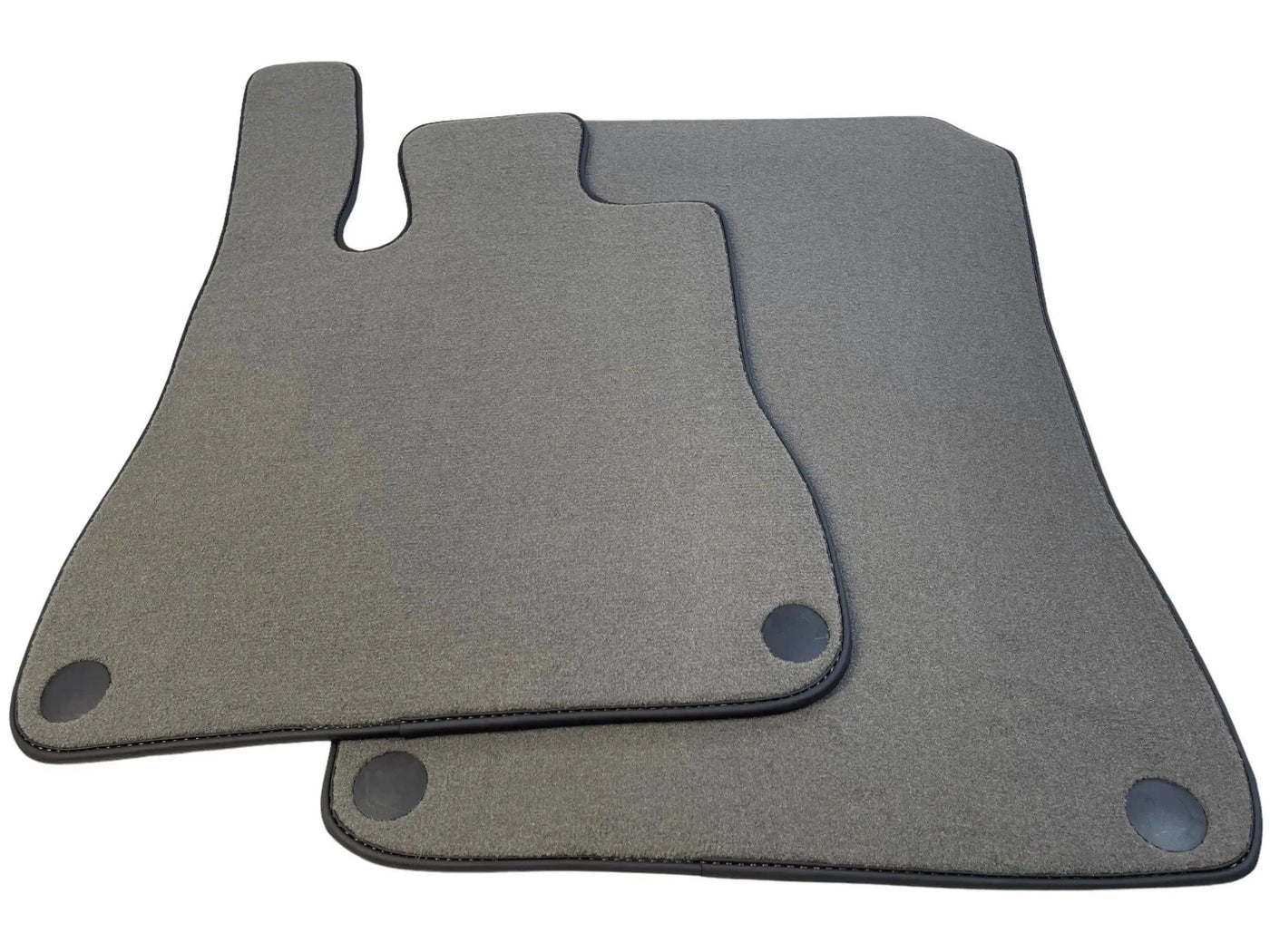 Gray Floor Mats For Mercedes-Benz R171 (2004-2011) Black Trim - AutoWin