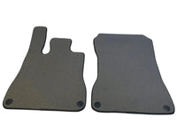 Gray Floor Mats For Mercedes-Benz SLK R170 (2000-2004) Black Trim - AutoWin
