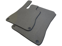 Gray Floor Mats For Mercedes-Benz SLK R172 (2011-2023) Black Trim - AutoWin