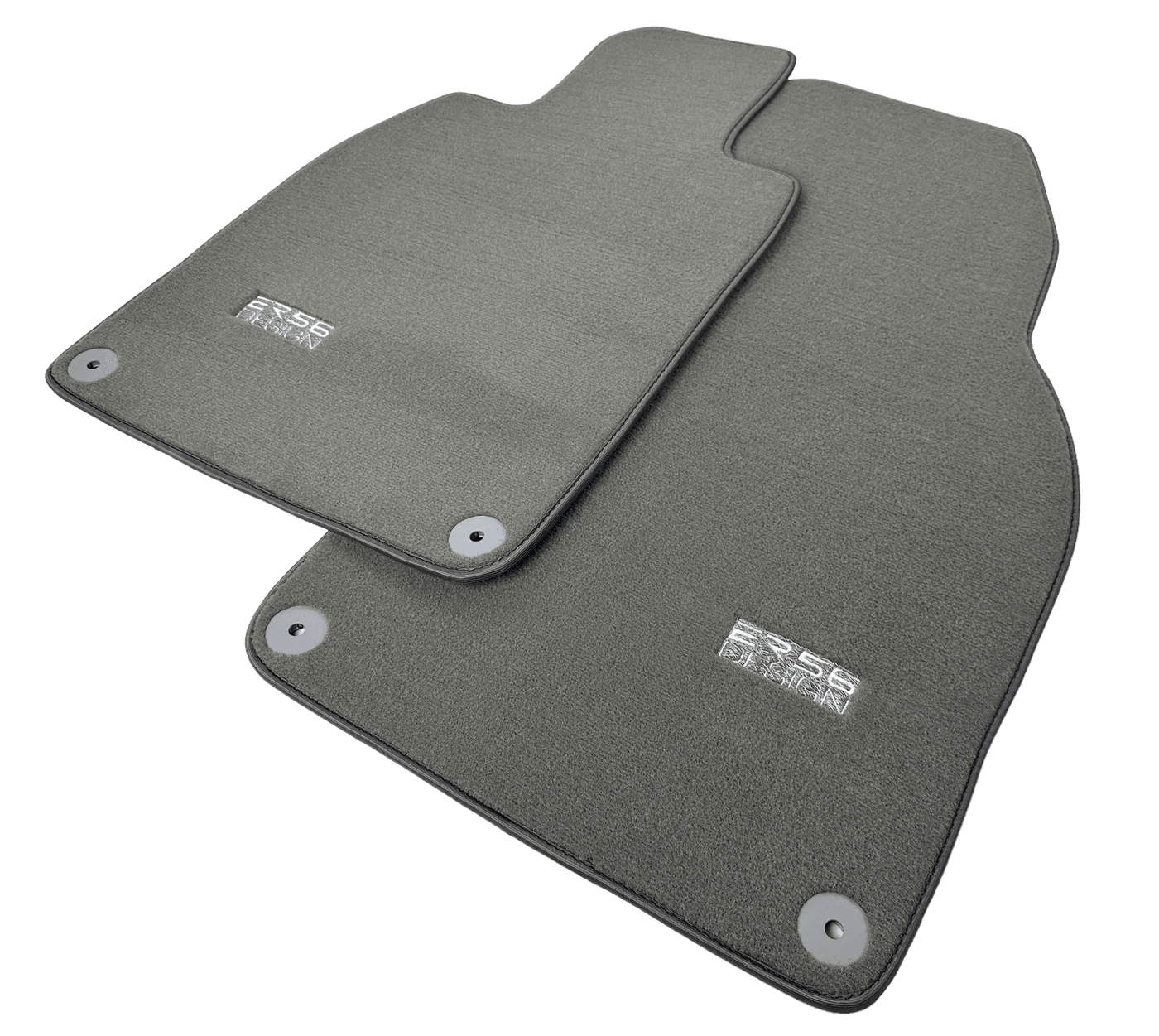 Gray Floor Mats for Porsche 718 Cayman (2017-2023) | Er56 Design - AutoWin
