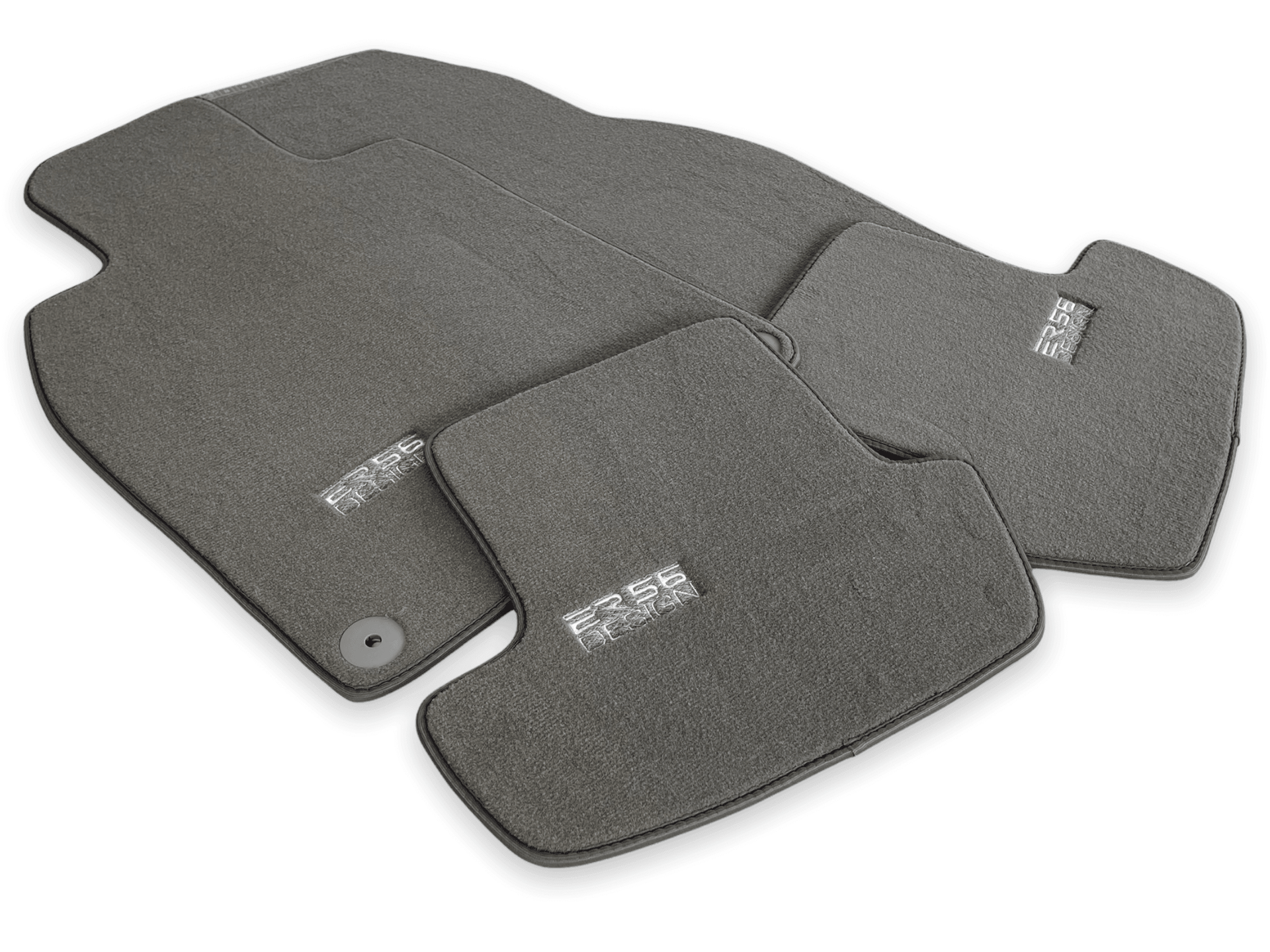 Gray Floor Mats for Porsche Cayenne (2003-2010) | ER56 Design - AutoWin