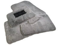 Gray Sheepskin Floor Mats For Bentley Flying Spur (2005-2013) Er56 Design Brand - AutoWin