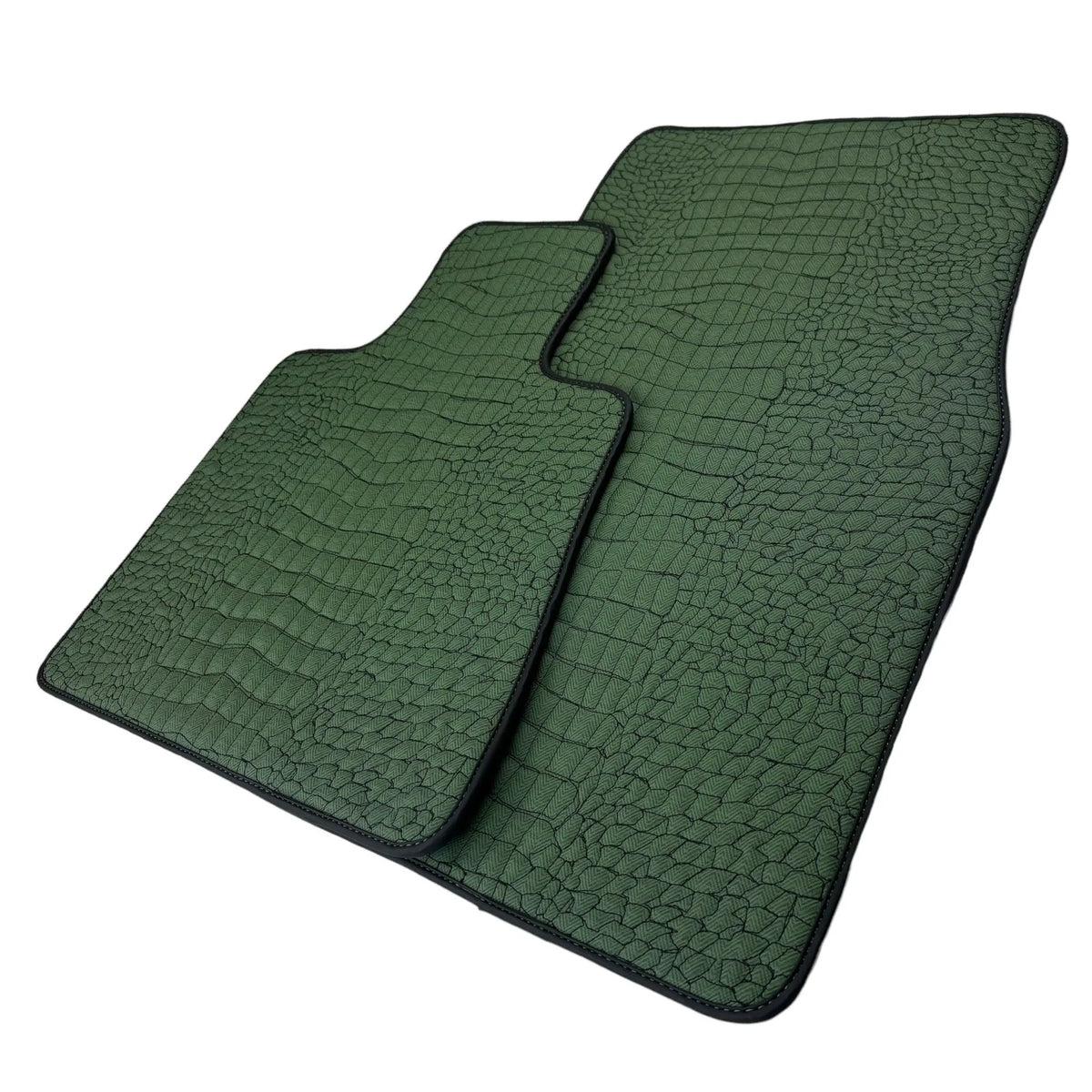 Green Leather Floor Mats for Rolls-Royce Ghost Series II (2021-2024)