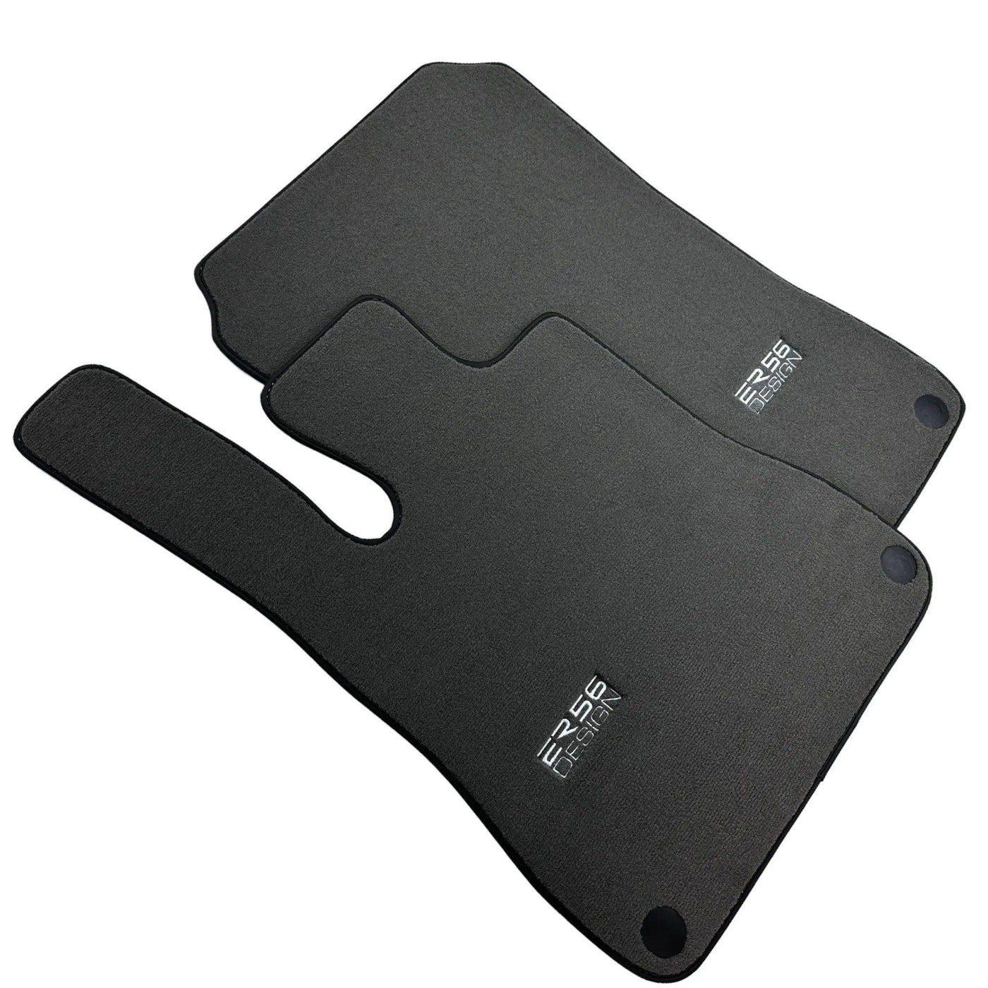 Grey Floor Mats For Mercedes-Benz SL R232 (2022-2023) ER56 Design - AutoWin