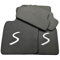 Grey Floor Mats for Mini Cooper / One R53 (2001-2007) Cooper S - AutoWin