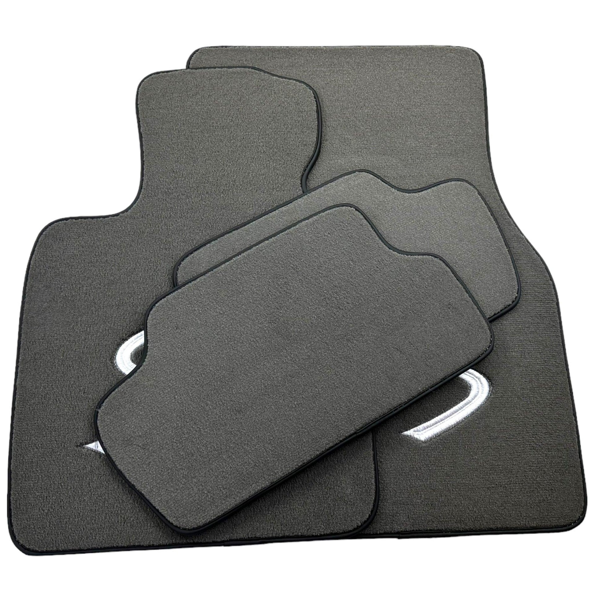 Grey Floor Mats for Mini Cooper / One R53 (2001-2007) Cooper S - AutoWin