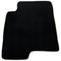 Black Floor Mats For Mitsubishi Pajero III (2000-2004) - AutoWin