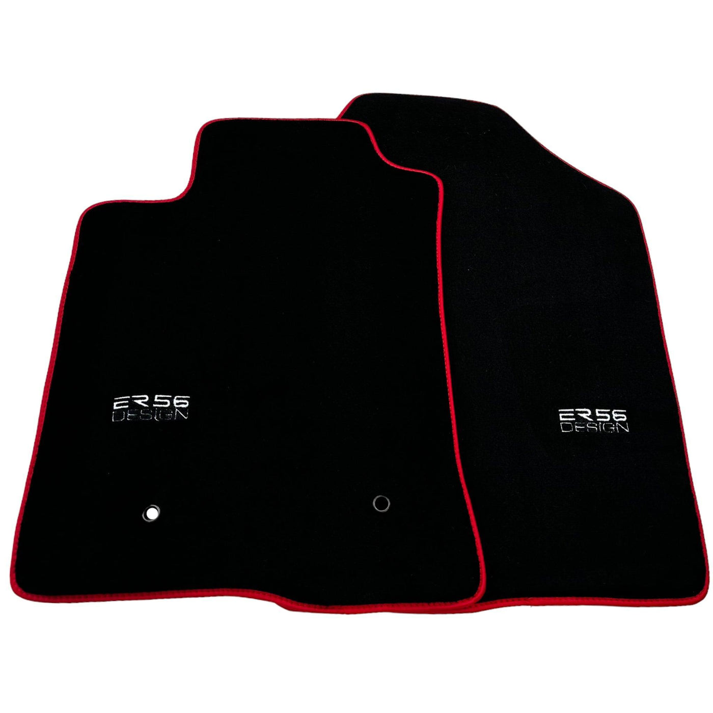 Black Floor Mats For Toyota Corolla Verso (2004-2009) ER56 Design - AutoWin