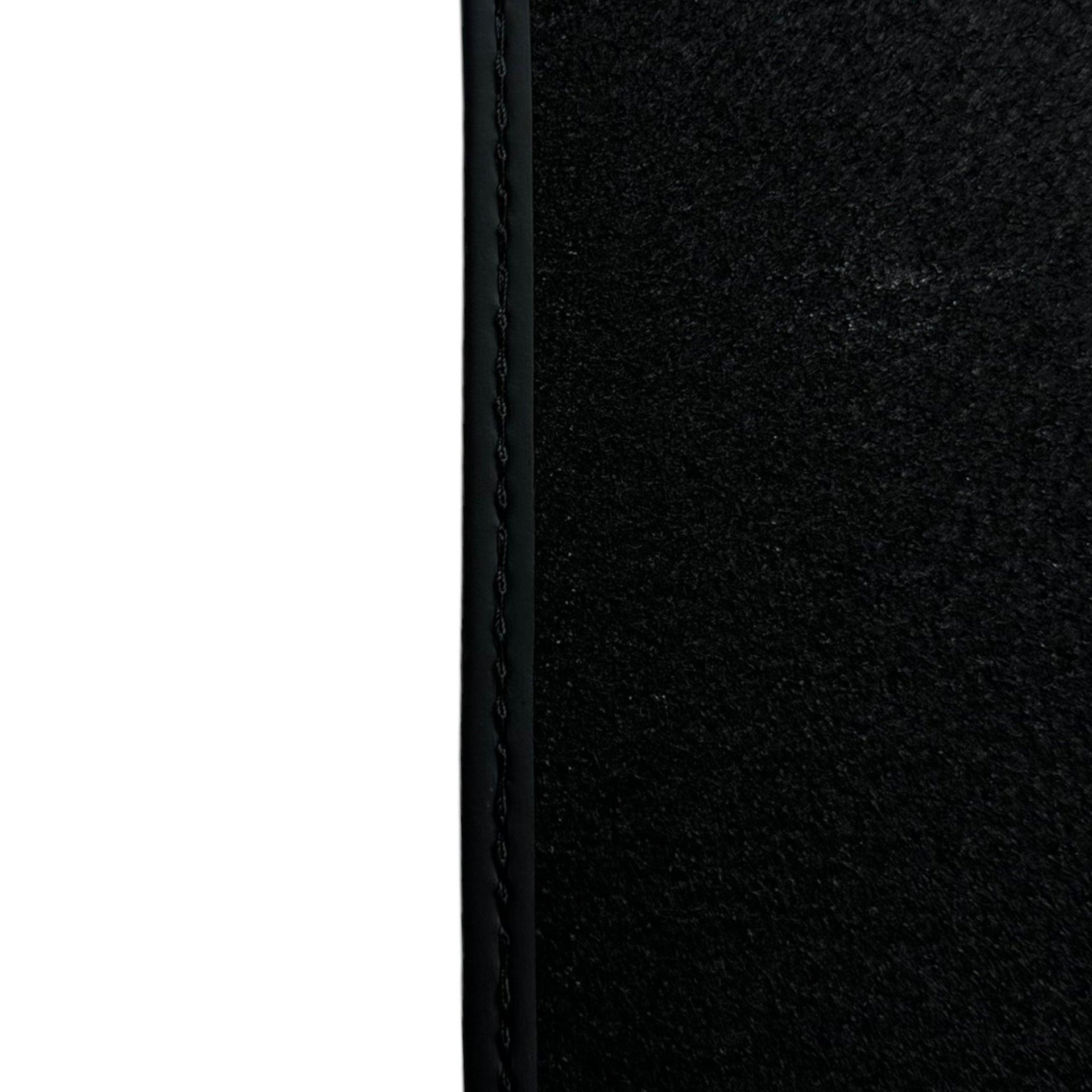 Black Floor Mats For Chevrolet Corvette C8 (2020-2024) - AutoWin