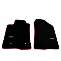Black Floor Mats For Toyota Corolla Verso (2004-2009) ER56 Design - AutoWin