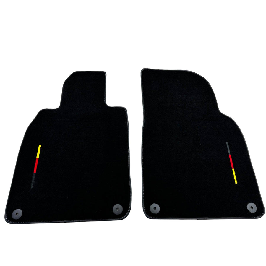 Black Floor Mats for Porsche Cayenne (2010-2018) - AutoWin