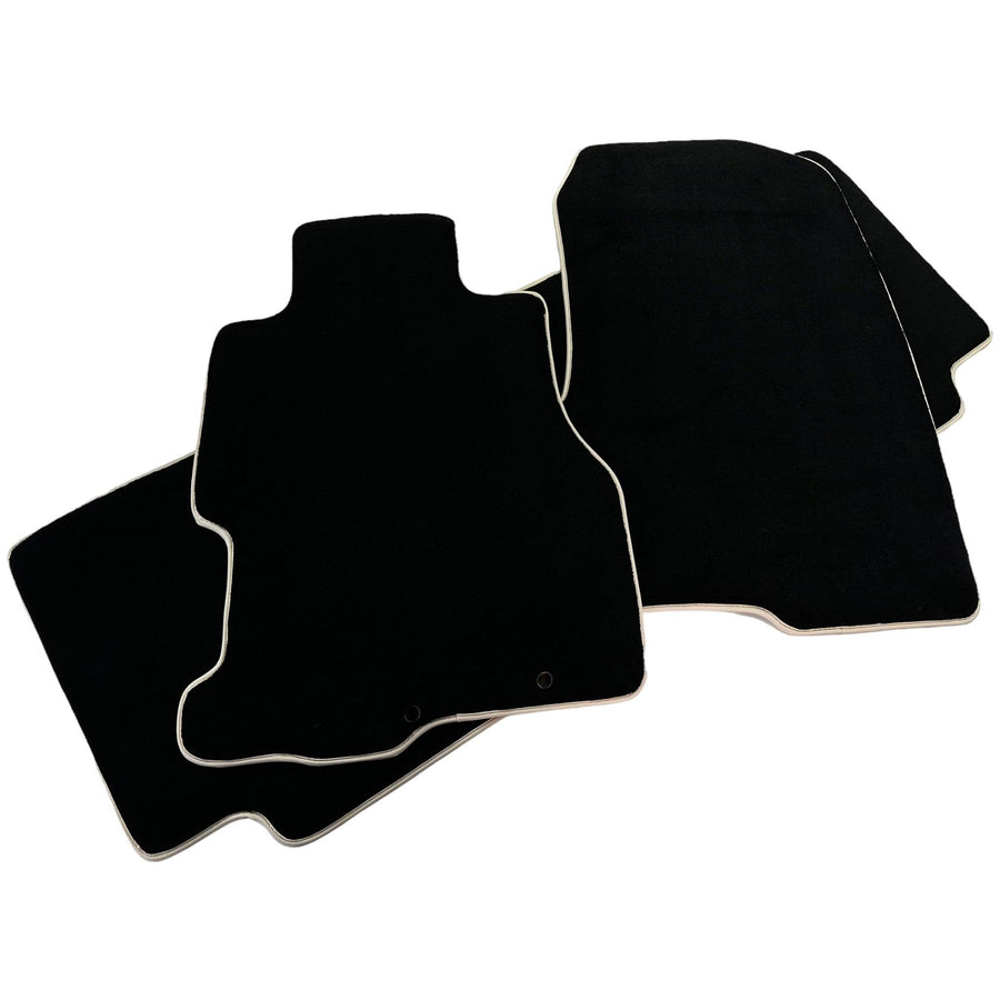 Black Floor Mats For Honda Civic VII (2001-2005) - AutoWin