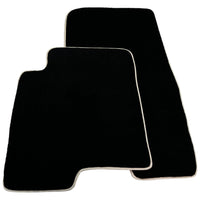 Black Floor Mats For Mitsubishi Pajero III (2000-2004) - AutoWin