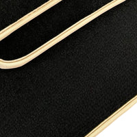 Black Floor Mats For Toyota Corolla Verso (2004-2009) - AutoWin