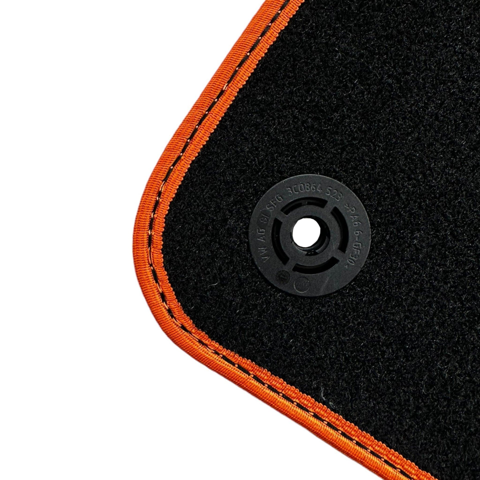 Black Floor Mats For Lamborghini Urus With Alcantara Leather - AutoWin