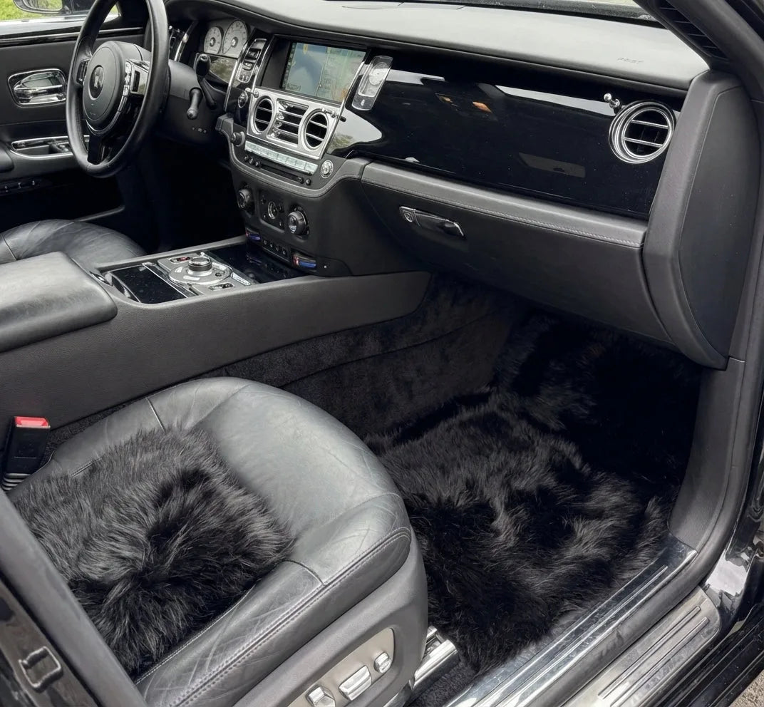 Interior look of floor mats for Rolls Royce Ghost Series II (2021-2024) Er56 Design Brand