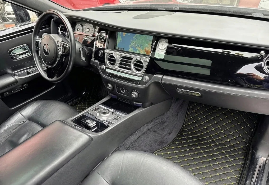 Interior look of floor mats for Rolls Royce Ghost Series II (2021–2024)