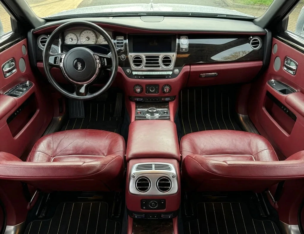 Interior look of floor mats for Rolls Royce Ghost Series II (2021–2024)