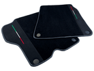 Black Floor Mats For Ferrari California 2008-2014 With Alcantara - AutoWin