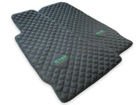 Leather Floor Mats For Aston Martin Vanquish (2012–2018) ER56 Design - AutoWin