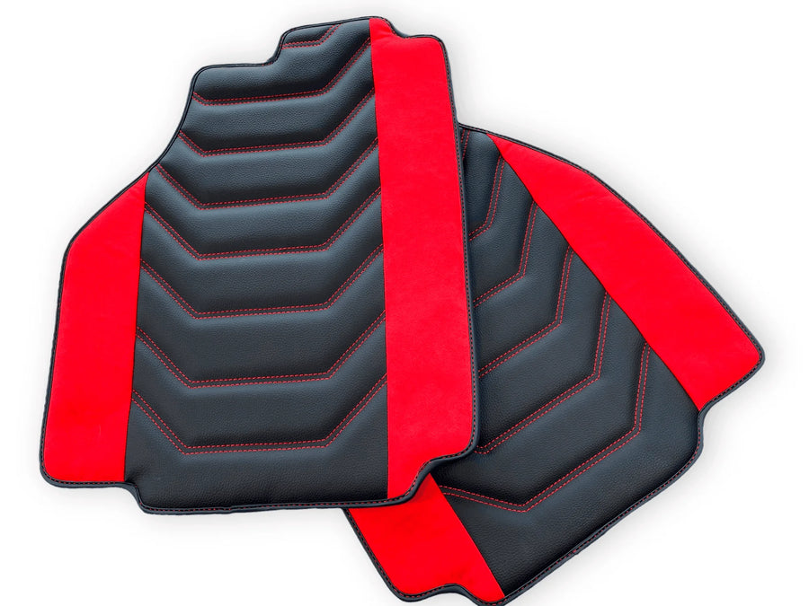 Leather Floor Mats For Ferrari 488 Pista Spider (2019-2021)