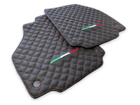 Leather Floor Mats For Ferrari F8 Spider 2019-2022 Italian Edition