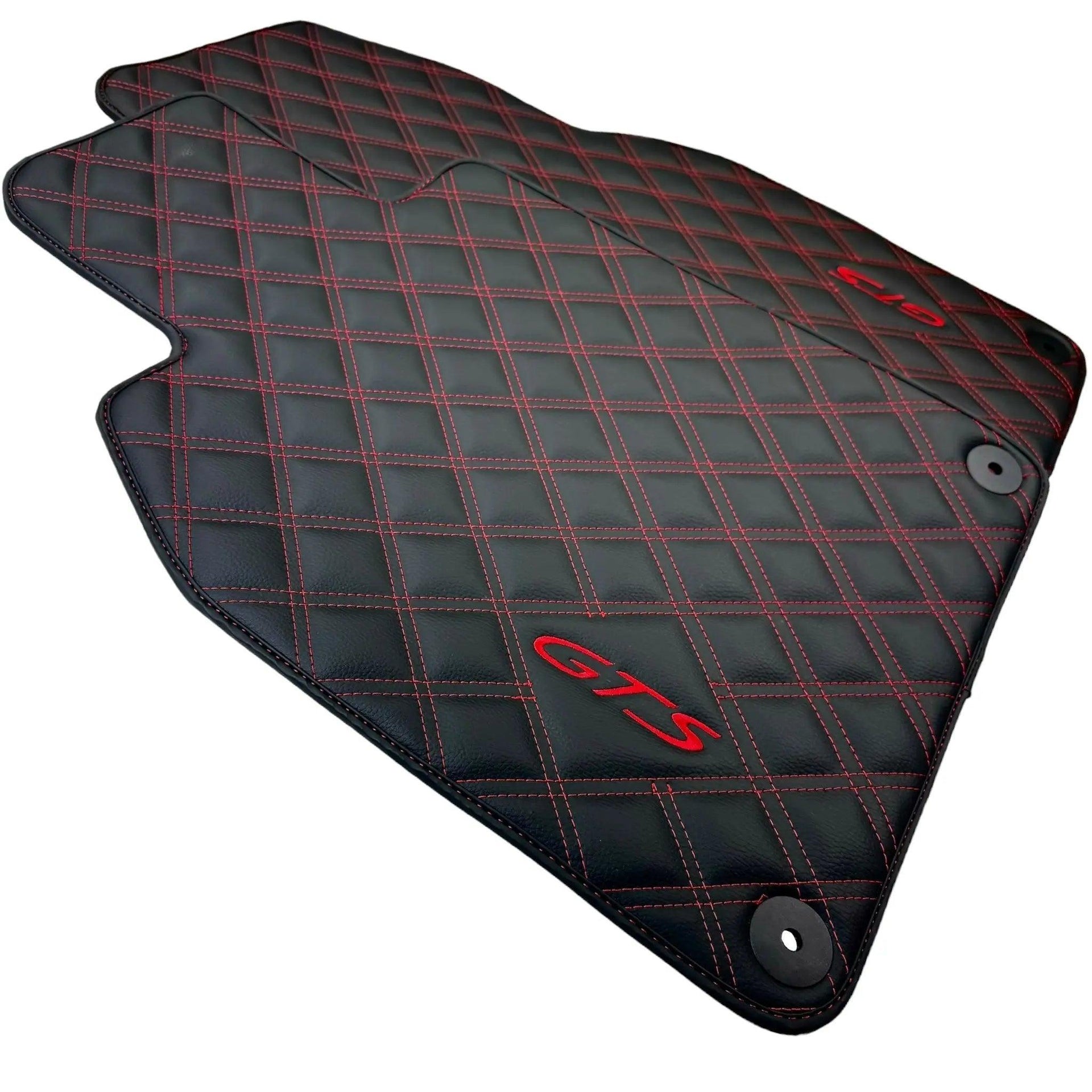 Leather Floor Mats for Porsche 911 - 992 GTS (2019-2024) - AutoWin