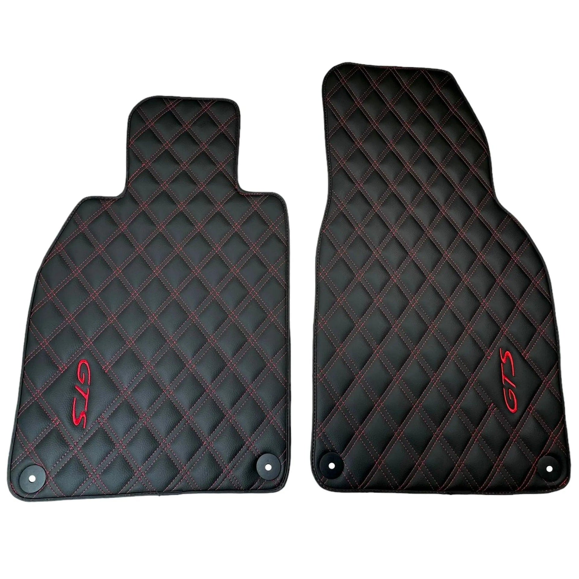 Leather Floor Mats for Porsche 911 - 992 GTS (2019-2024) - AutoWin