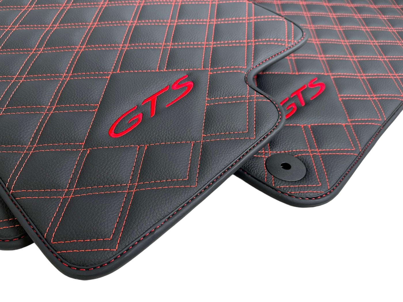 Leather Floor Mats for Porsche Panamera (2017-2023) - AutoWin