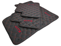 Leather Floor Mats for Porsche Panamera (2017-2023) - AutoWin