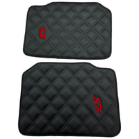 Leather Floor Mats For Porsche Panamera 4S 971 (2017-2023) - AutoWin