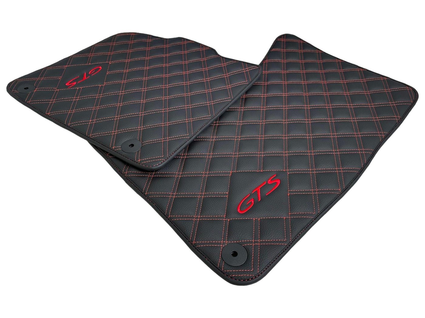 Leather Floor Mats for Porsche Taycan (2019-2023) - AutoWin