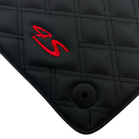 Leather Floor Mats For Porsche Taycan 4S (2019-2023) - AutoWin