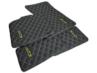 Leather Floor Mats for Porsche Taycan GTS (2019-2023) - AutoWin