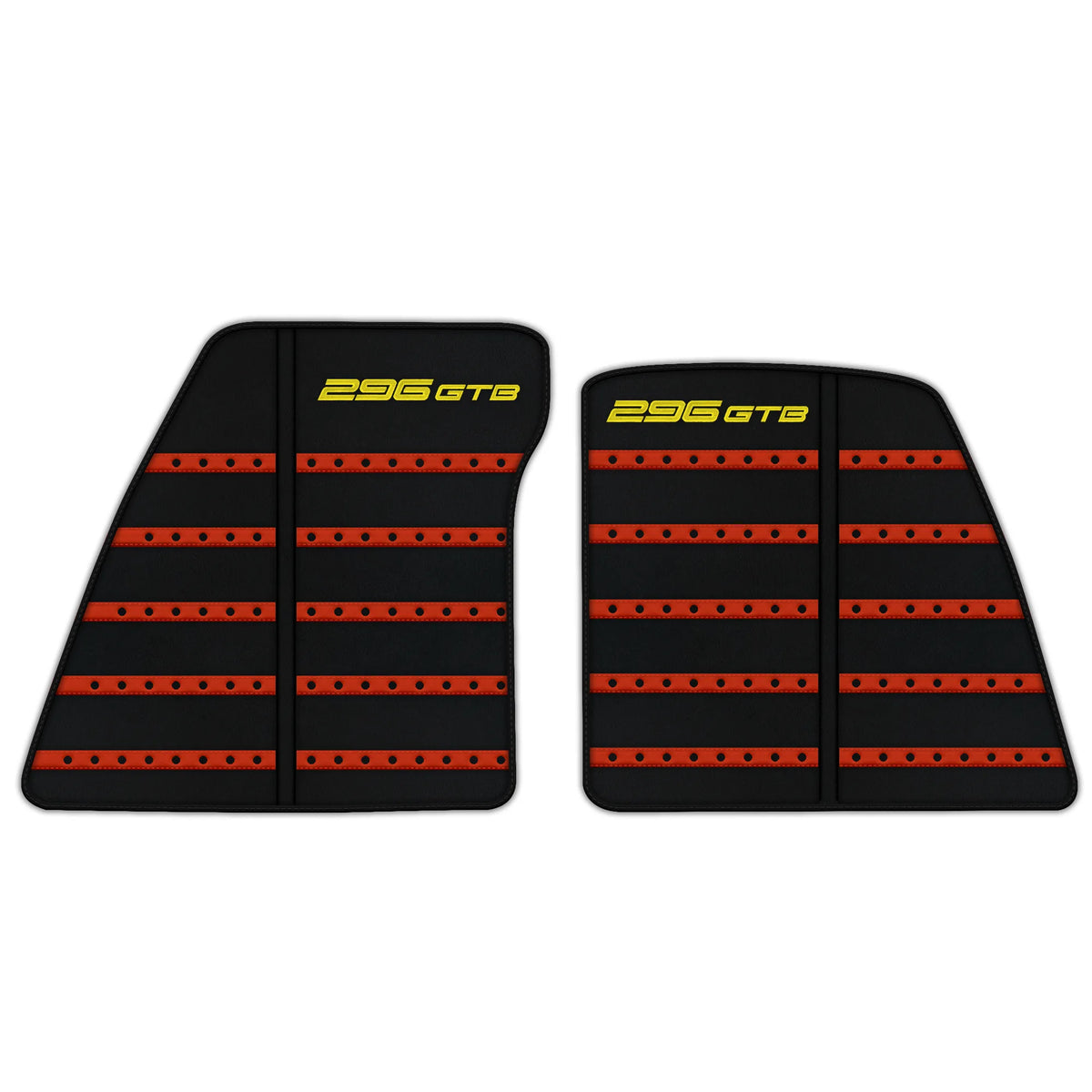 Leather Floor Mats with Daytona Design for Ferrari 296 GTB (2022-2027)